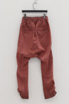 Boris Bidjan Saberi P28 Collection Deconstructed Adjustable Shorts and Long Pants Handmade in Spain P28.4 FIF10007-ZWF PBBS29 Plant Pink